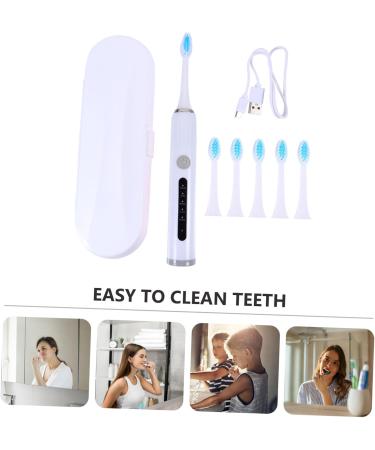 Buy Beavorty Electric Toothbrush Set - Portable & Practical for Kids & Adults | 1 Pack White - Best for Home Use - Buy Online on GoSupps.com