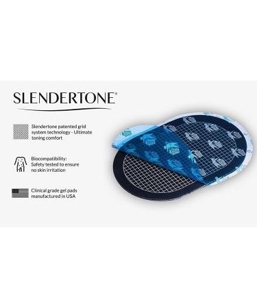 Slendertone Abs Gel Pads (1 Set) - Replacement Electrodes for Toning Belt (0706-9607) - Buy Online on GoSupps.com