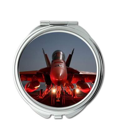 YENDOSTEEN fighter jets Mirror Compact Mirror street fighter 5 pocket mirror portable mirror