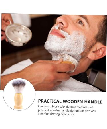 FRCOLOR Wooden Handle Razor Brush & Bowl | Men's Shaving Accessories - Perfect Gift for Beard Care - Buy Online on GoSupps.com