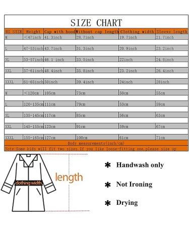 QTECLOR Kids Raincoat Jacket | Age 6-13 Years | Cartoon Poncho with School Bag Cover | Outdoor Camp Cycle - Buy Online on GoSupps.com