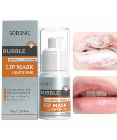 JPSDOWS Bubble Lip Scrub | Moisturizing Lip Scrub | Lip Makeup Remover & Lip Sugar Scrub for Soft & Plump Lips Gentle Scrubs