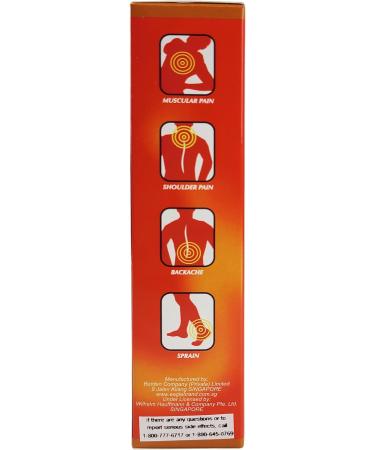 Singapore Original Eagle Brand Muscle Rub 85ml - Relieves Stiff Shoulders & Muscular Aches - Buy Online on GoSupps.com