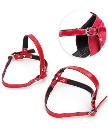 Yuyte Women s High Heels Laces - Removable Shoe Straps & High Ankle Straps in Red | Perfect Accessory for High Heels & Sandals - Buy Online on GoSupps.com