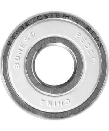 Bones Ceramic Reds Bearings 8mm 16 Pack - High Performance Skateboard Bearings - Buy Online on GoSupps.com