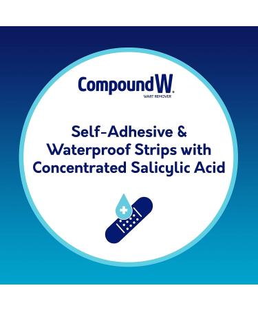 Compound W Wart Remover Liquid & Pad Pack - 0.31 oz Salicylic Acid Liquid + 14 One Step Pads - Buy Online on GoSupps.com