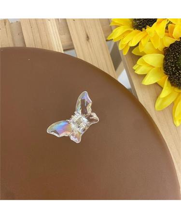 xbiez Elegant Hair Clips with Aurora Butterfly Hair Claw Clip Princess at Large Strong Hold Catch Barrettes Hair Styling Tool Colorful big butterf - Buy Online on GoSupps.com