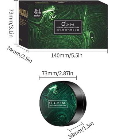 Mushroom Head Air Cushion CC Cream Primer Natural Mushroom Head Air Cushion Foundation CC Cream Primer Makeup Concealer Moisturizing Beauty CC Cream for Women Girls Ladies  - Buy Online on GoSupps.com