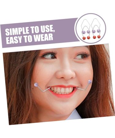 minkissy 2 Pairs Dimple Trainer Small Dimple Marker Women Dimple Maker Facial Dimple Maker Dimple Maker for Cheeks Portable Dimple Marker Facial Exerciser Face Copper Accessories 4.30X2.50X0.80CM Assorted Color 1 - Buy Online on GoSupps.com