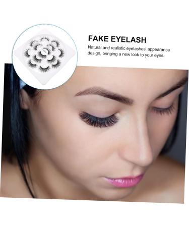 minkissy 7 Boxes 6d False Eyelashes Lash Extension Accessories False Eyelash Beauty Dense Makeup Eyelashes Fluffy Volume Lashes Fake Lashes Fake Eyelash Beauty Accessories Chemical Fiber - Buy Online on GoSupps.com