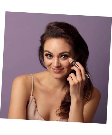 Angoily 1 Set 3 in 1 Makeup Brush Blending Face Brush Portable Makeup Stippling Mineral Brush Foundation Brush Blusher Brush Make up Woman Eye Shadow Brush Artificial Fiber White - Buy Online on GoSupps.com