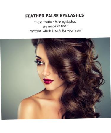 2 Pairs false eyelashes 3d fake eyelashes nativity costumes spotted Eyelashe cosplay eyelashes masquerade lashes eyelashes halloween clothes False Lash cosmetics cross - Buy Online on GoSupps.com