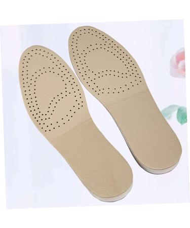 NOLITOY Height Increase Insoles for Shoes - Invisible Heel Lift Breathable Leather Inserts Size 6 Enhance Comfort & Style - Buy Online on GoSupps.com