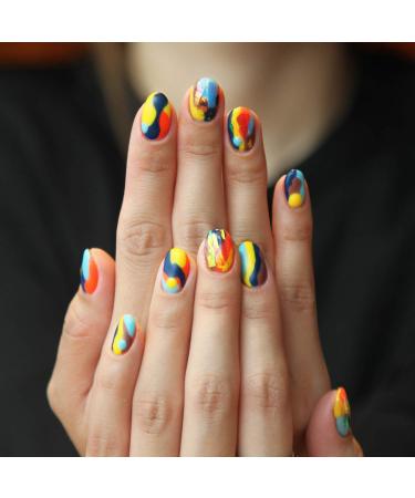 Savita Double Sided Nail Adhesive Tabs - 600 Pcs Waterproof Jelly Glue Stickers for Fake Nails - Buy Online on GoSupps.com