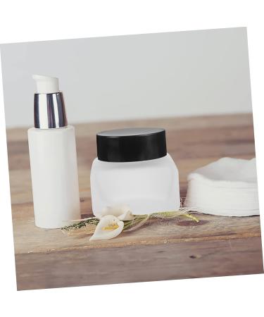 Mikinona Travel Cosmetic Containers Face Cream Jar Travel Sample Container Toiletry Bottle Body Butter Jars Refillable Cream Jar Sample Jars Portable Cosmetic Jar Glass Make up Oil Seed - Buy Online on GoSupps.com