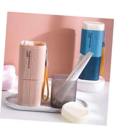 Anneomas 3-Piece Toothbrush Storage Box Set | Portable Travel Toothbrush & Toothpaste Holder | Ideal for Excursions - Buy Online on GoSupps.com