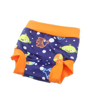 Buy BabyPreg Swimming Diaper Shorts for Kids (3-5 Years) - High Waist Abdominal Protection (Blue Fish) - Ideal for International Shipping - Buy Online on GoSupps.com