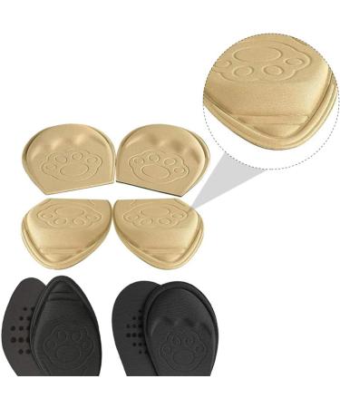 4 Pairs Forefoot Half Size Pad Insoles - Plantar Foot Cushions & High Heel Inserts for Women's Pumps - Comfort & Support Orthotics - Buy Online on GoSupps.com