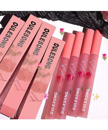 Laluerck Nonsticky Shiny Lip Gloss Plump Moisturizing Liquid Lipstick for Party or Daily Makeup Use P752 - Buy Online on GoSupps.com
