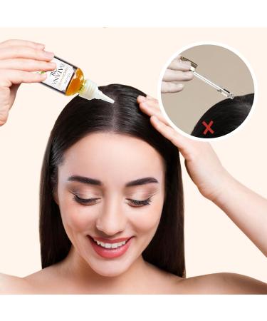 Batana Oil for Hair Growth | Thicker Fuller Hair | Unscented Hair Oil & Vitamins | 2 Fl Oz - Buy Online on GoSupps.com