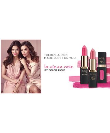 L'Or al Paris Color Riche Lipstick N 30 Dutzen's Ros - Elegant Matt Finish for a Young Look | 1 Pack - Buy Online on GoSupps.com