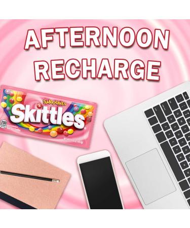 SKITTLES Smoothies Chewy Candy Bulk Pack - 24 Full Size 1.76 oz Bags - Buy Online on GoSupps.com