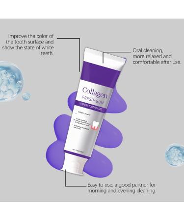 Dentifrice Blanchissant Violet Au Collag ne Dentifrice Violet Pour Le Blanchiment Des Dents Color Corrector Booster De Blanchiment Des Dents Blanchiment Dentaire Violettes Dentifrices De Nettoyage (1) - Buy Online on GoSupps.com