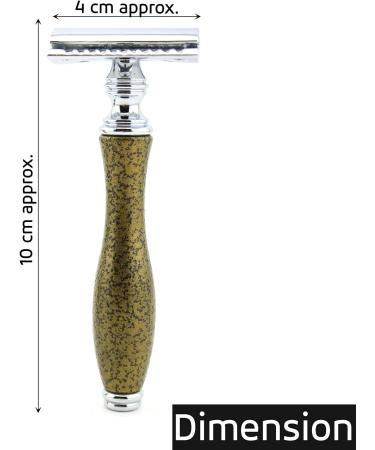 Shop Vintage Style Men's Shaving & Grooming Set | Includes Synthetic Brush DE Safety Razor (Blades Not Included) Engraved Bowl & Soap - Perfect Gift for Grooming Enthusiasts - Buy Online on GoSupps.com