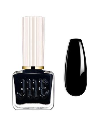 MEITREND Black Nail Polish - 12 ml - Extreme Black Quick-Drying Nail Polish - Non-Toxic Water-Based Nail Polish for DIY - Highly Pigmented Nail Polish for Nail Art - Nail Polish
