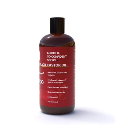 Jamaican Black Castor Oil Extreme Hydration & Detangling Shampoo - 12 Oz | Prevent Hair Damage, Get Silky Soft Shine | For Men & Women, All Hair Types - Buy Online on GoSupps.com