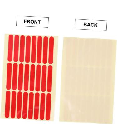  Beavorty Beavorty 6 Pieces Extension Glue Stickers Nail Sticker Double Sided Nail Tape Double Sided Nail Tips Glue Tape Eyelash Glue Glue Tape - Buy Online on GoSupps.com