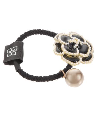 FRCOLOR pearl flower headband pearl flower hair ropes stretch hair rope girls hair scrunchies hair ties bracelets hair rubber bands girls headdress hair band Miss elasticity bracket alloy