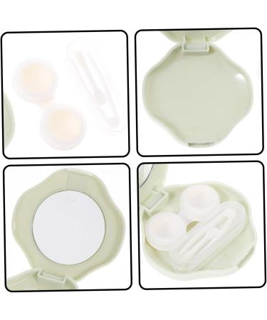 Lurrose 4 Series Colored Contact Lens Care Box - Portable Reusable Container Kit & Travel Glasses Case - Buy Online on GoSupps.com