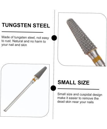 minkissy Remove Dead Skin Nails Drill Bits Nail Drill Bits Nail Grinding Head Manicure Drill Bits Set Exfoliating Polish Nail - Buy Online on GoSupps.com