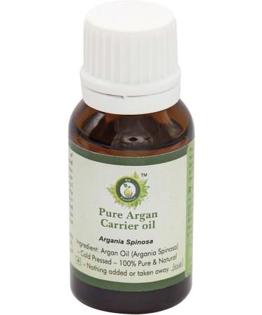 R V Essential Pure Argan Carrier Oil 30ml (1.01oz)- Argania Spinosa (100% Pure and Natural Cold Pressed) - Buy Online on GoSupps.com