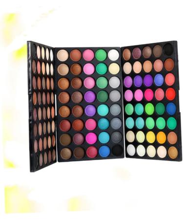 WOONEKY 120 Eyeshadow Eyeshadow Palette Neutral Glitter Eye Shadow Brown Eyeshadow Palette - Buy Online on GoSupps.com