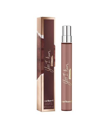 Cacharel Yes I Am Delicious Eau de Parfum Spray Perfume for Women - Green Mandarin Jasmin Hazelnut & Chocolate Milk Accord Fragrance 0.33 Fl Oz (Pack of 1)