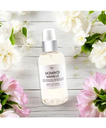 Jasmin'd Vanille Fine Fragrance Mist 4 Fl Oz 118 Ml an Irresistible Blend of Mysterious Jasmine Creamy Vanilla and Madagascar Vanilla - with Plant Extracts - Buy Online on GoSupps.com