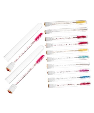 NOLITOY 20sets Mascara Wand Tube Makeup Brush Makeup Tool Disposable Mascara Wands Empty Bottle Travel Mini
