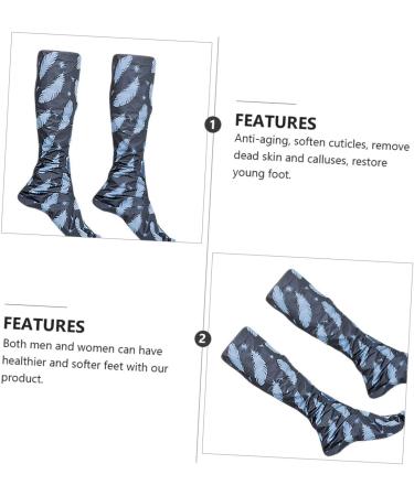 Happyyami Masques Pieds Exfoliants La Boue Volcanique Hydratants Nourrissants Unisexe Soins Des Pieds Anti-peaux Mortes P dicure - Buy Online on GoSupps.com