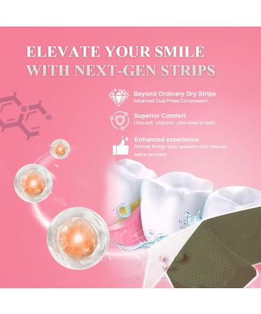 PingJuXuan 5D Teeth Whitening Strips 48 Strips 24 Treatments Peroxide Free Coconut Mint Flavor Natural Whitening 30 Minute Application - Buy Online on GoSupps.com