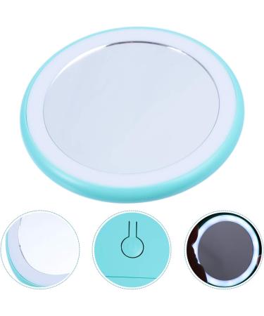 Mirror Led Compact Green Wallets for Women Green Purse Round Purse Ladies Purses Women s Purses Green Mini Purse Womens Purse Ladies Wallet Desktop Handbag Travel Plastic - Buy Online on GoSupps.com