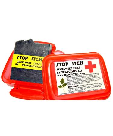 Stop Itch Poison Ivy Soap With Jewelweed Removes Urushiol From Poison Ivy Oak and Sumac Helps With Insect Bites and Stings