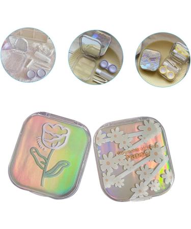 GLEAVI 2pcs Tweezers Set with Colorful Eye Case - Travel Accessories & Mini Tweezers Holder for Easy Removal - Buy Online on GoSupps.com