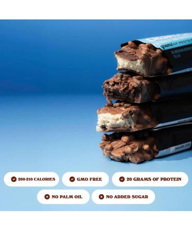 BarebeIIs Protein Bars Assorted Variety Pack - 5 Flavor - Protein Snacks with 20g of Protein - 10 Count - Buy Online on GoSupps.com