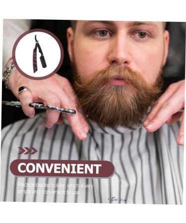 Frcolor Manual Razor - Vintage Barber Hair Shaving Tool Foldable Design for Precision | International Shipping Available - Buy Online on GoSupps.com