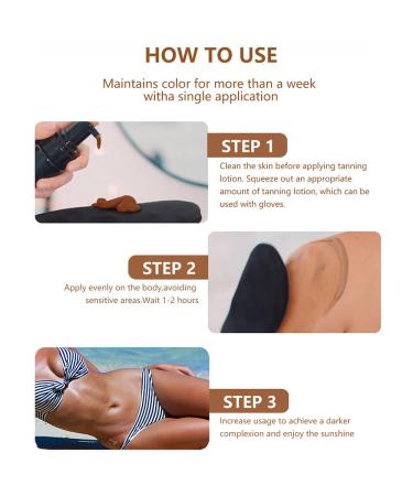Natural Sunless Tanning Lotion Whole Body Self Tanner Moisturize the Skin Multiple Plant Ingredients Mild Formula-5.29 FL.OZ - Buy Online on GoSupps.com