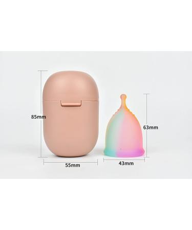 Menstrual Cup Size L - Soft & Flexible Medical Silicone 12-Hour Comfort Easy to Use - International Shipping - Buy Online on GoSupps.com