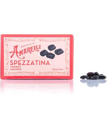 Amarelli - Spezzata Pure Liquorice Without Extra Aromas in Regular Pieces 100 gr - Buy Online on GoSupps.com