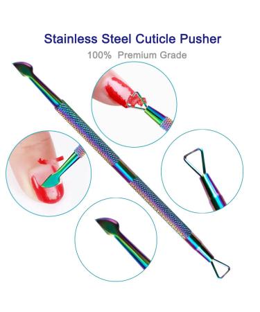 Pingispower Cuticle Trimmer and Pusher Set - Professional 3PCS Cuticle Cutter, Nippers, and Remover Tool Kit for Nail Care - Buy Online on GoSupps.com